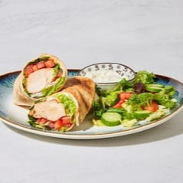 15. Chicken Kabob Wrap.
