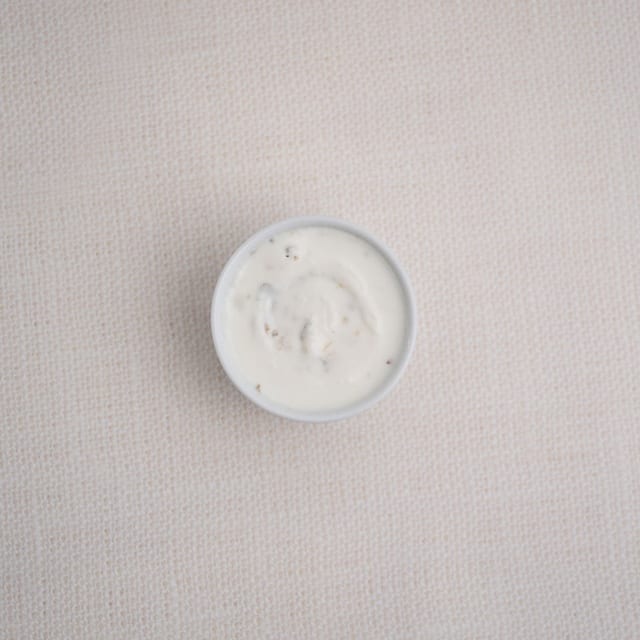 Garlic Dressing Cup.