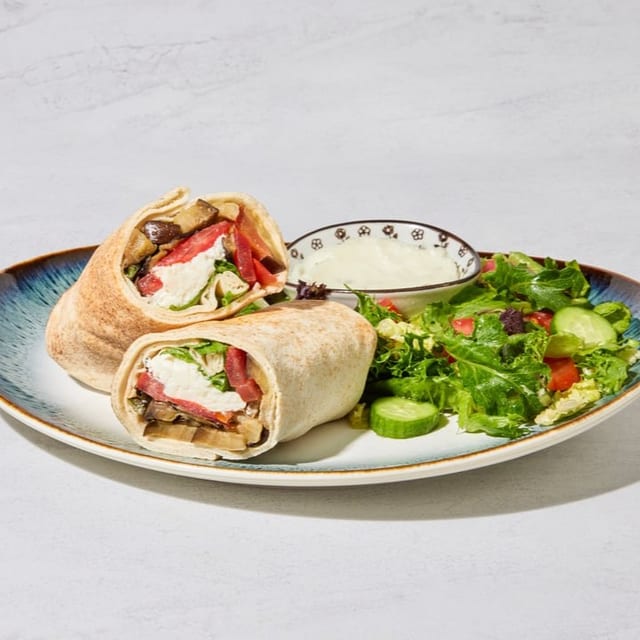 13. Grilled Eggplant Wrap.