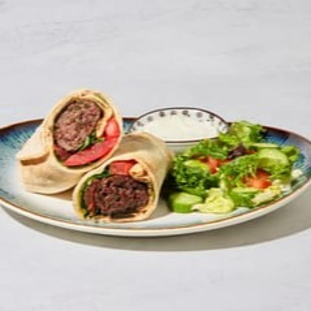 16. Kofta Kabob Wrap.